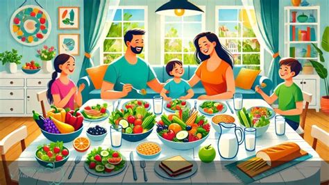 illustrazione scientifica di nutrizione infantile e sviluppo immunitario