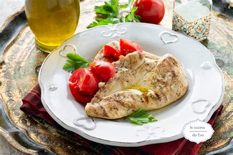 Petto di pollo cotto alla griglia
