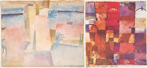 Paul Klee, Vista sul paese fertile, 1919