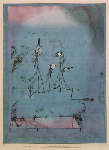 Paul Klee, Macchina per cinguettare, 1922