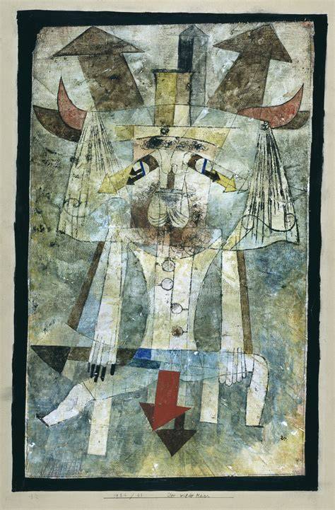 Paul Klee, Der wilde Mann, 1922-43