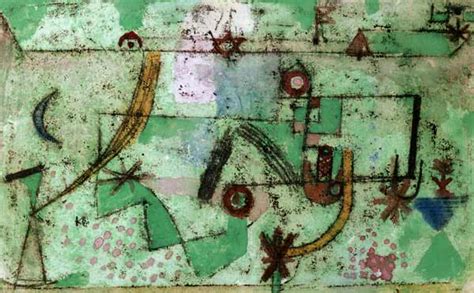 Paul Klee, Nello stile di Bach, 1919