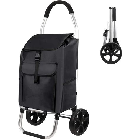 Passeggino con carrello della spesa integrato