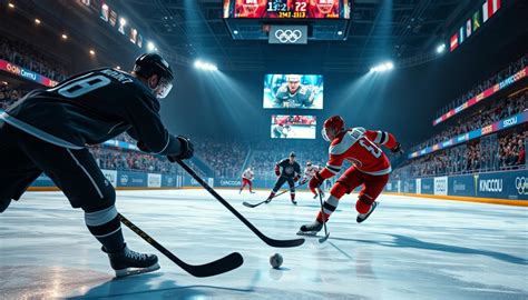 Murale di biglietti per una partita di hockey su ghiaccio