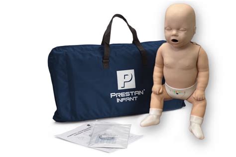 Training on infant CPR manikin