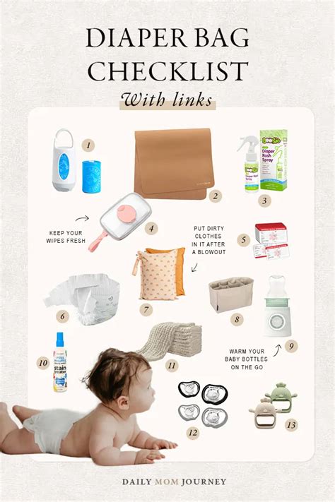Infographic: How to choose a diaper bag