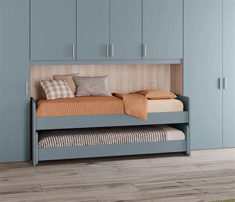 Cameretta a ponte con due letti estraibili