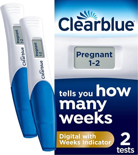 Clearblue Digital Pregnancy Test packaging