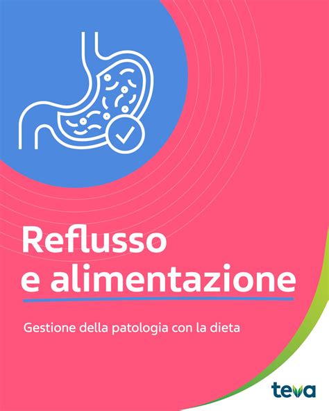 Modifiche alimentari per ridurre il reflusso
