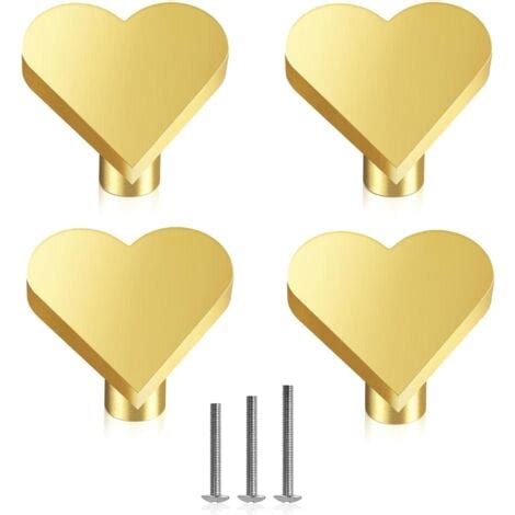 Dettaglio pomelli a forma di cuore con punti luce