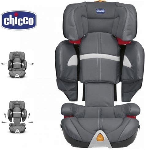 Particolare del poggiatesta regolabile del seggiolino Chicco Xpace Isofix