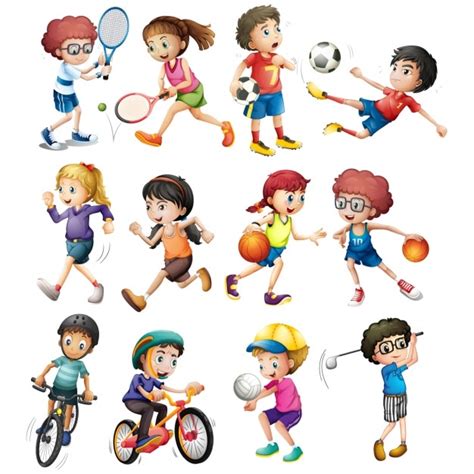 bambini che praticano sport