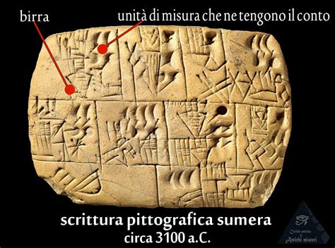 Esempio di tavoletta cuneiforme sumera