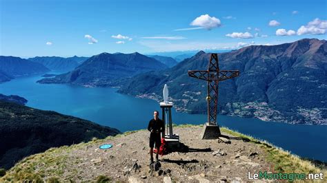 Panorama dalla vetta del Monte Legnoncino