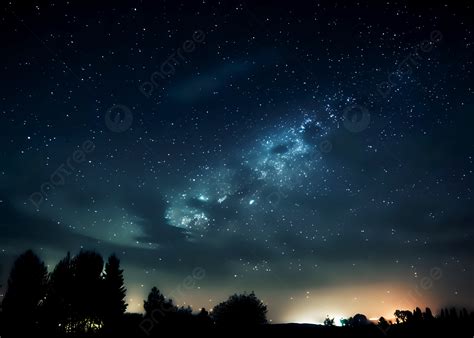 rappresentazione artistica di un cielo notturno con luci inspiegabili e sagome indistinte