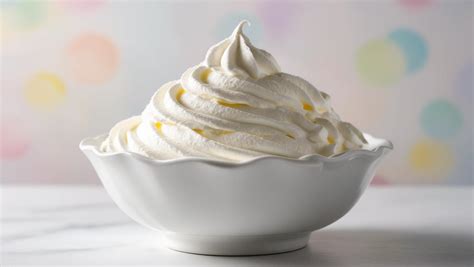 Varietà di decorazioni con panna montata e sprinkles