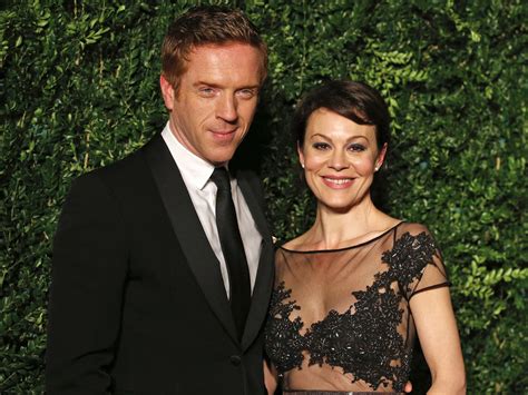 Foto di Helen McCrory e Damian Lewis con i loro figli