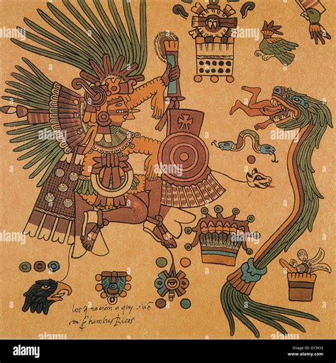 Quetzalcoatl depiction