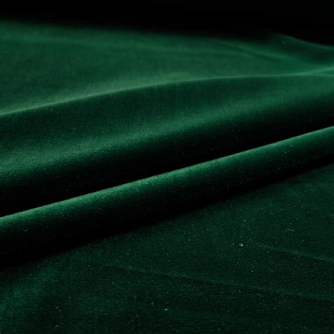 Tessuto in velluto verde