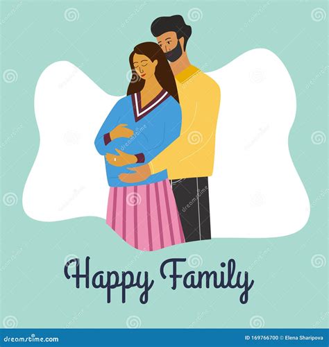 famiglia felice in attesa di un bambino