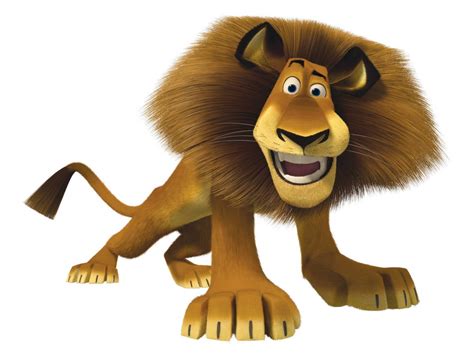 Alex il leone protagonista di Madagascar