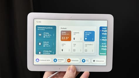 Interfaccia App Erbesi per il controllo delle luci