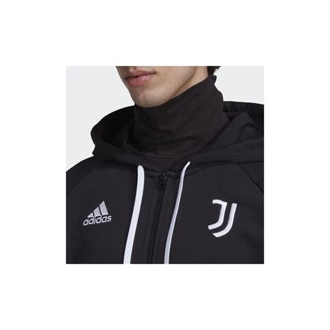 Felpa pre-partita Juventus turchese con logo Adidas e Juventus