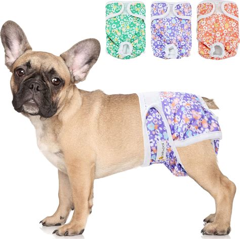 Pannolini lavabili colorati per cani