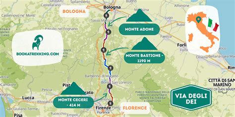 Mappa della Via di Damasco