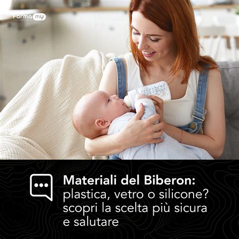 Tavola comparativa materiali per biberon
