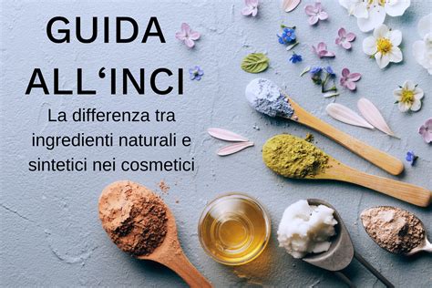infografica che mostra la differenza tra ingredienti naturali e di derivazione petrolchimica