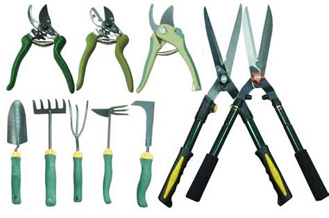 Attrezzi da giardinaggio sicuri