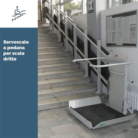 Dettaglio di un sensore di sicurezza su un montascale