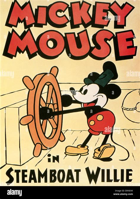 Mickey Mouse in Steamboat Willie