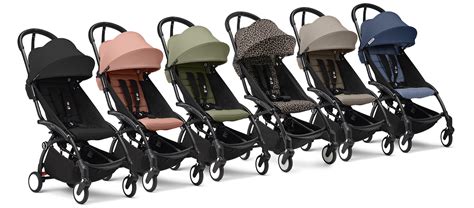 Vari modelli di passeggini per bambini