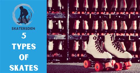Different types of artistic roller skates