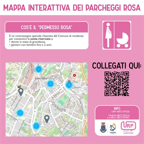Mappa dei parcheggi rosa a Savona