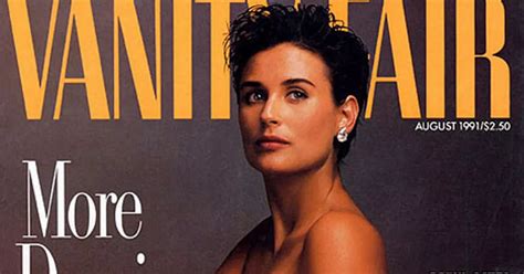 Demi Moore nuda e incinta sulla copertina di Vanity Fair