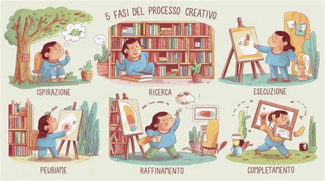 Diagramma schematico del processo creativo di un'opera secondo Tutino