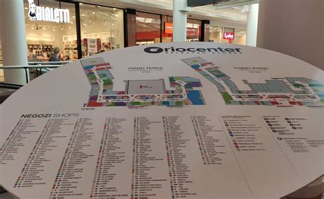Mappa del centro commerciale Orio Center