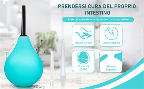 Strumenti per lavanda vaginale casalinga (es. peretta)