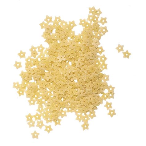 Varietà di pasta piccola per svezzamento: stelline, risoni e conchigliette