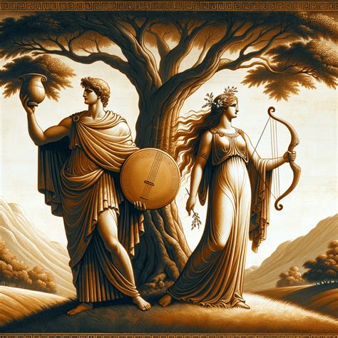 Apollo e Artemide che uccidono i figli di Niobe
