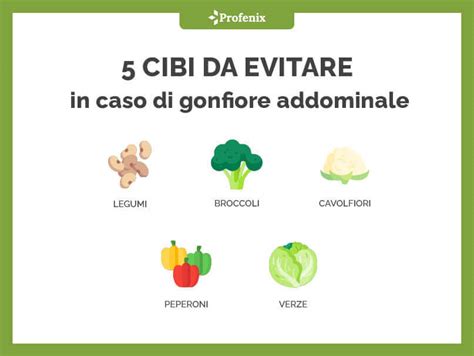 Illustrazione di alimenti sani e rimedi naturali per il gonfiore