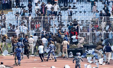 Messi in India chaos