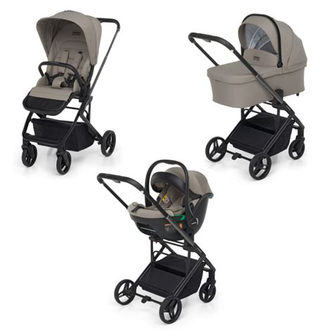 Passeggino trio in diverse configurazioni