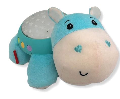 Fisher-Price Hippo Projection Soother in a nursery