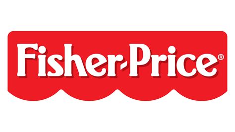 Fisher-Price brand logo with diverse baby products