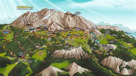 Panorama estivo del Latemar con sentieri accessibili
