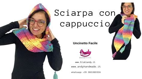 Dettaglio cucitura cappuccio uncinetto